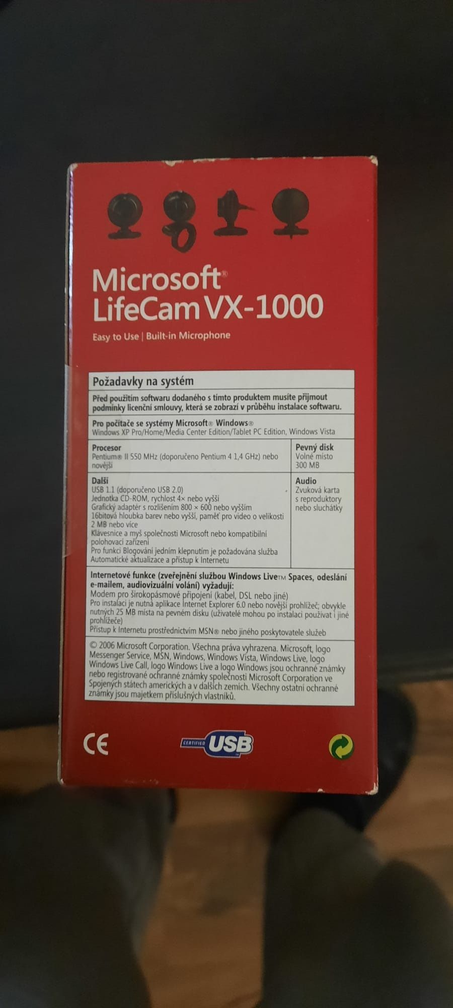 Camera web Microsoft LifeCam VX-1000,IP Camera-Outdoor cradle mini bal