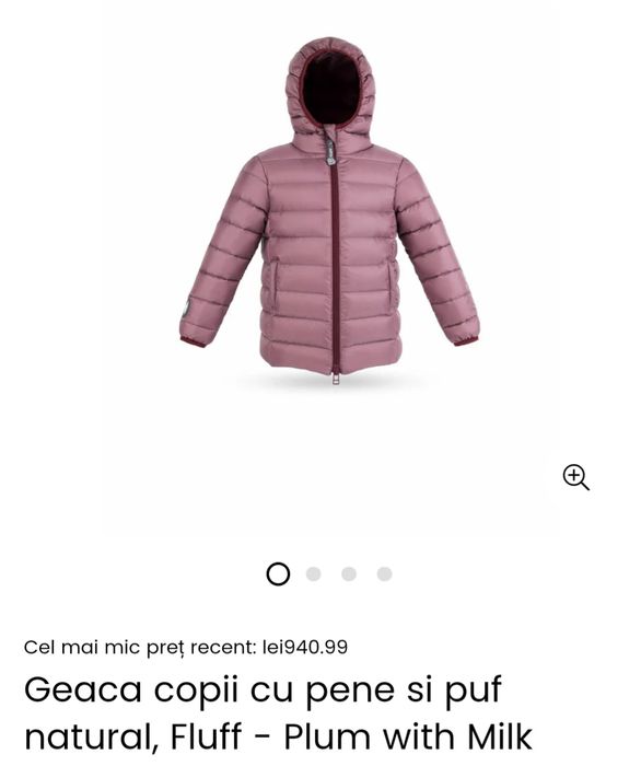 Vând geaca puf Fluff