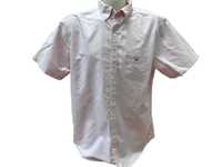 Мъжка риза GANT размер XL / XXL къс ръкав розова
