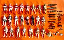 STAR WARS Hasbro Clone Troopers Vintage Action фигурки