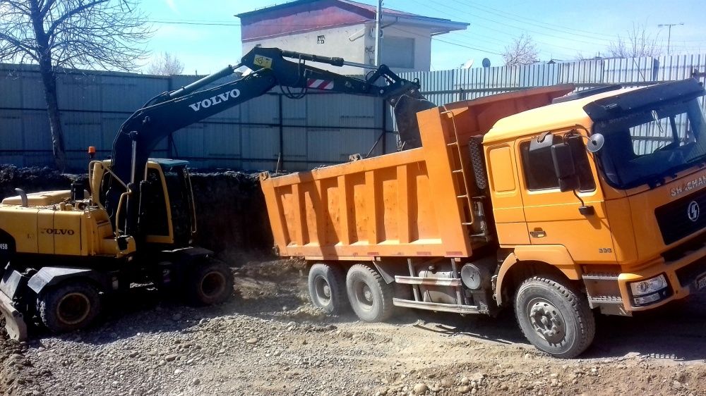 Перевозка грузов на самосвале HOWO, FOTON 25тн 20 м3