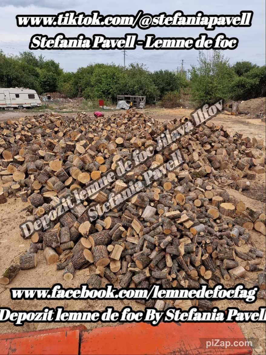 Lemne de foc fag si carpen - stoc disponibil tot anul 2025