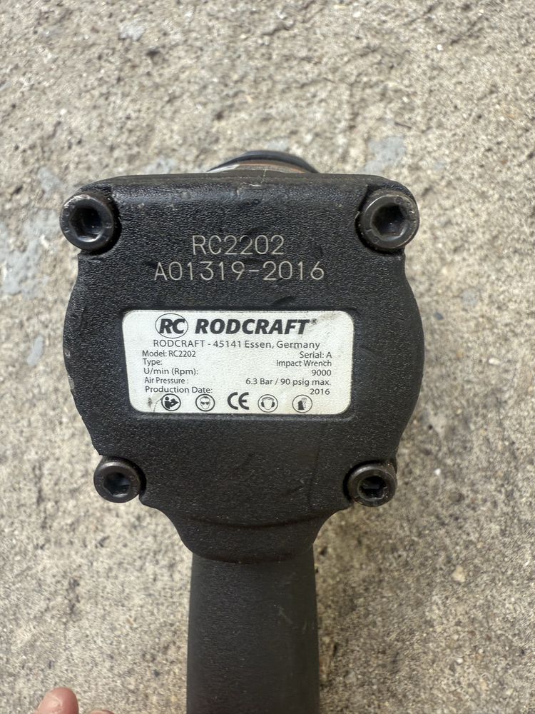 Пневматичен ударен гайковерт Rodcraft RC2202