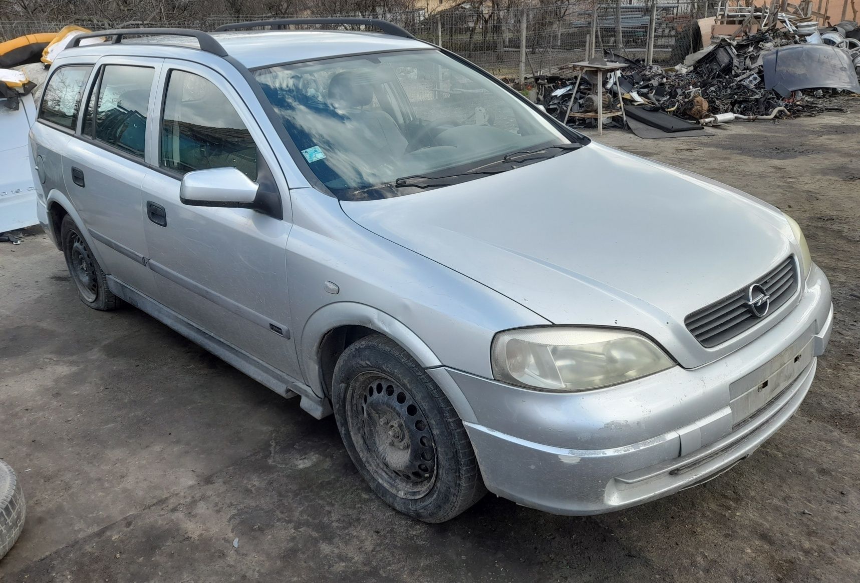 Capota Opel Astra G argintiu