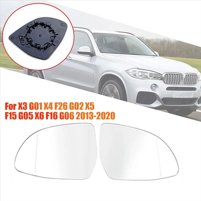 Стъкло за огледало за BMW X5 F15 X6 F16 X4 F26 X3 G01 за бмв х5 х6 х4