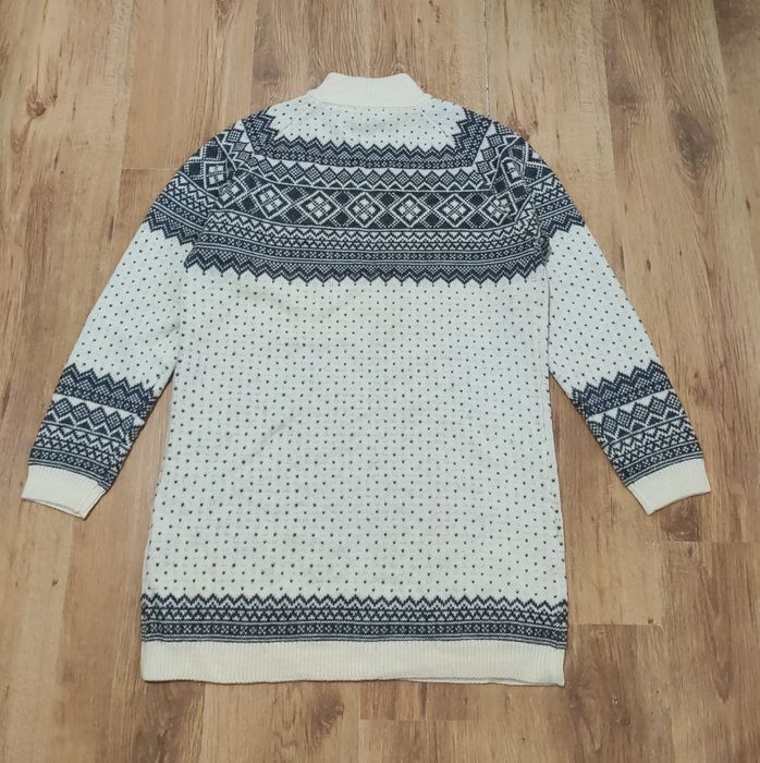 Pulover lung de damă Icewear Iceland din lână mărimea XL