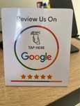 Plăcuță Recenzii Google NFC – Programabilă pentru Recenzii Directe