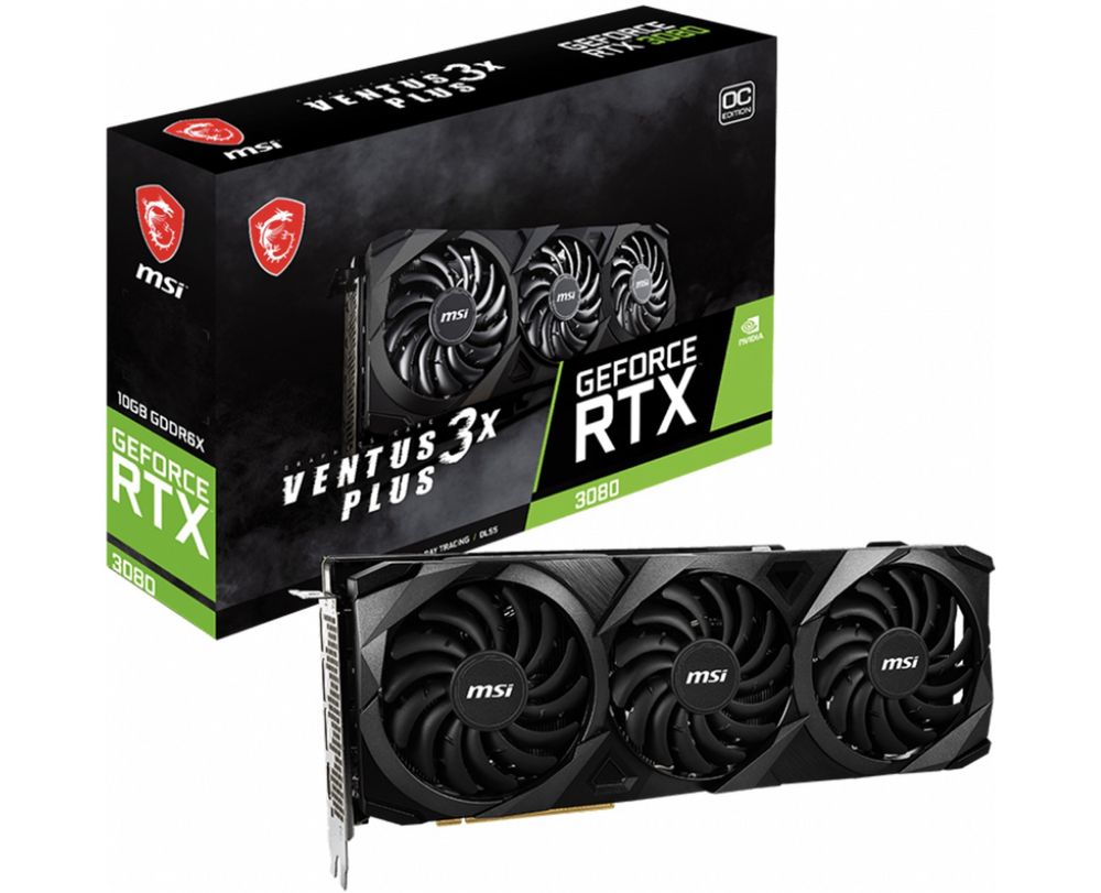 Nvidia RTX3080 MSI Ventus 3x OC 10gb