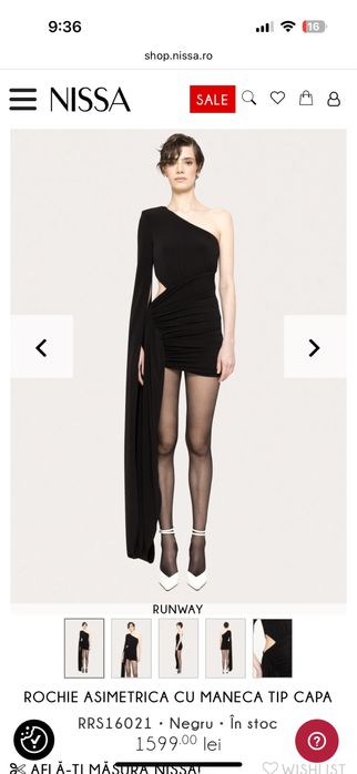 Rochie de seara NISSA Noua Colectie - Marimea 38