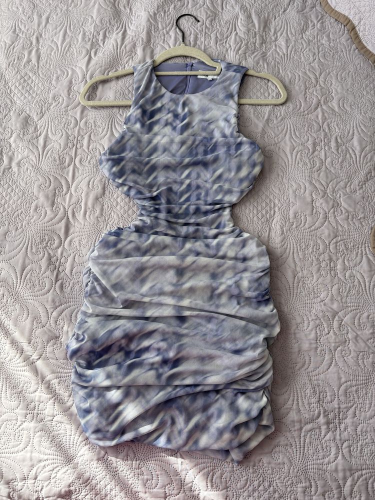 Синя рокля Zara