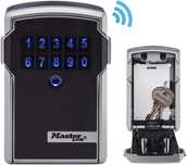 Seif de perete pentru chei Master Lock, Bluetooth, 127 x 83 x 59 mm