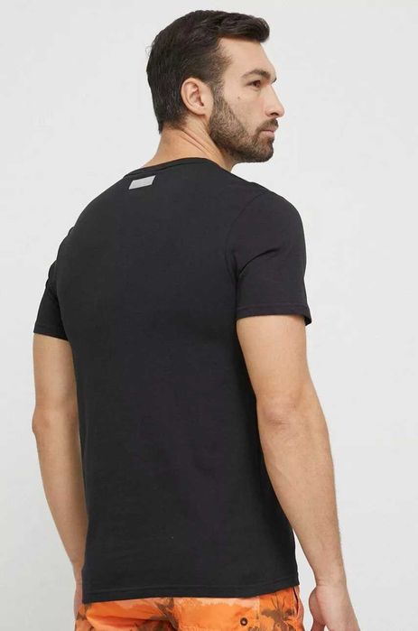 Оригинална мъжка тениска Bikkembergs BKK2MTS06_Black