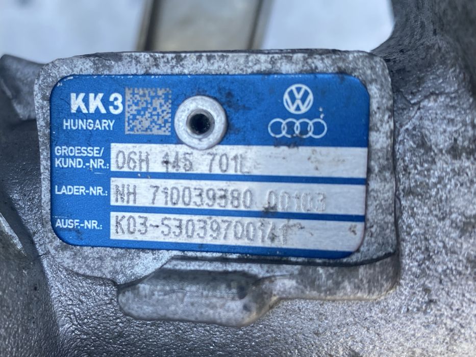 Turbosuflanta Audi A4 b8 1.8tfsi E4 CDHA cod:06H145701L