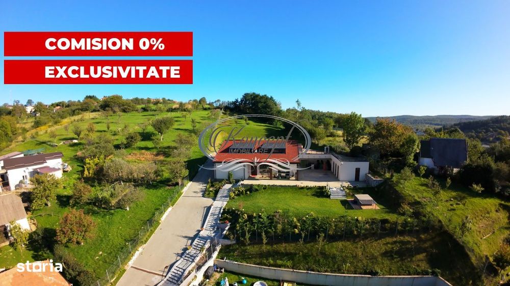 Casa unicat cu panorama si teren generos in Feleac