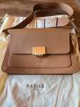 Оригинална Нова чанта Basile Apolon Camel, естествена кожа