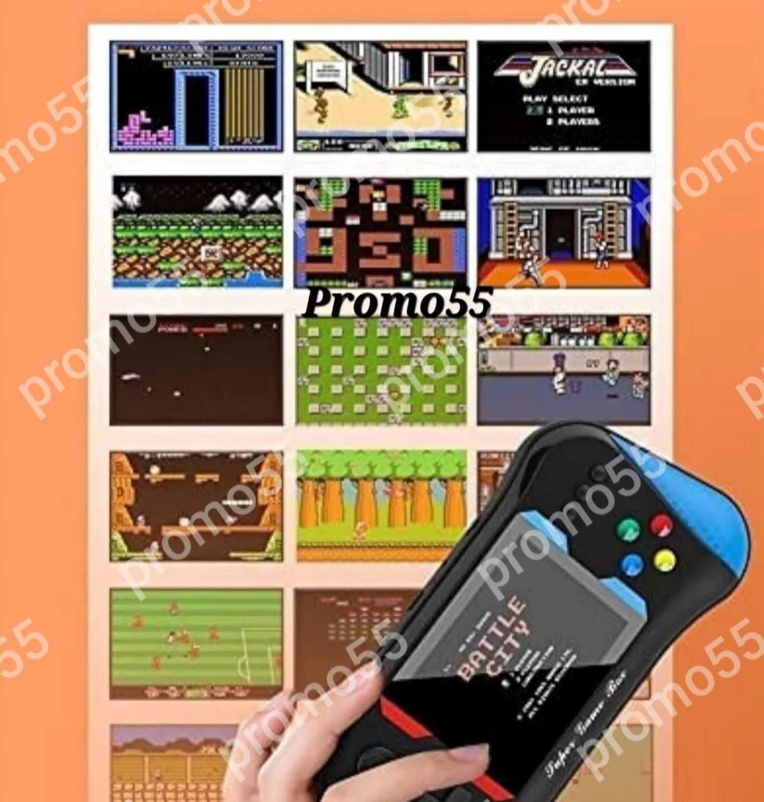 Преносима Игрова Конзола с 500 Класически Игри