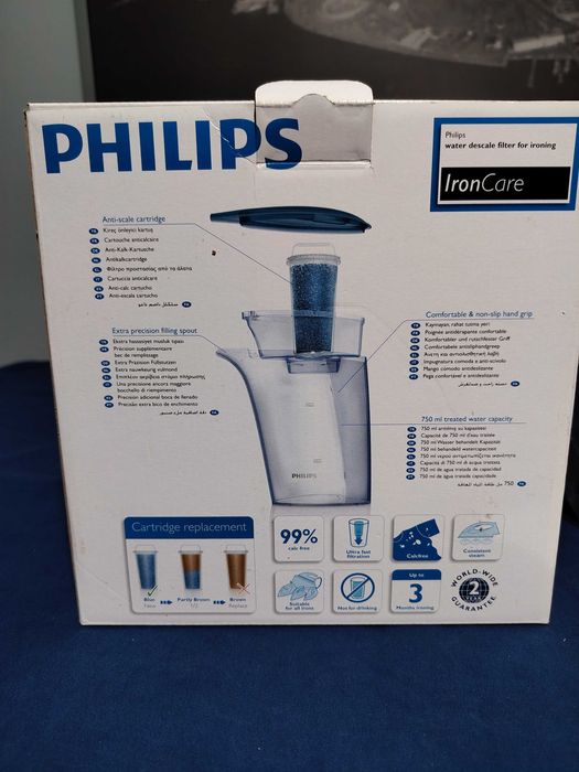 PHILIPS GC024 Iron Care filtru de apa pentru calcator, nou în cutie.