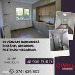 De vânzare garsonieră în Sfântu Gheorghe, pe strada Pescarilor