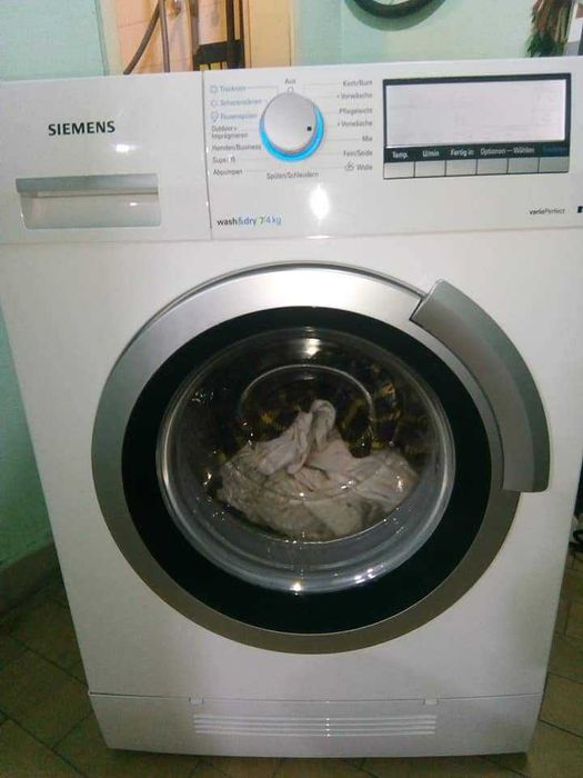 Перлня със сушилня simens iq 700