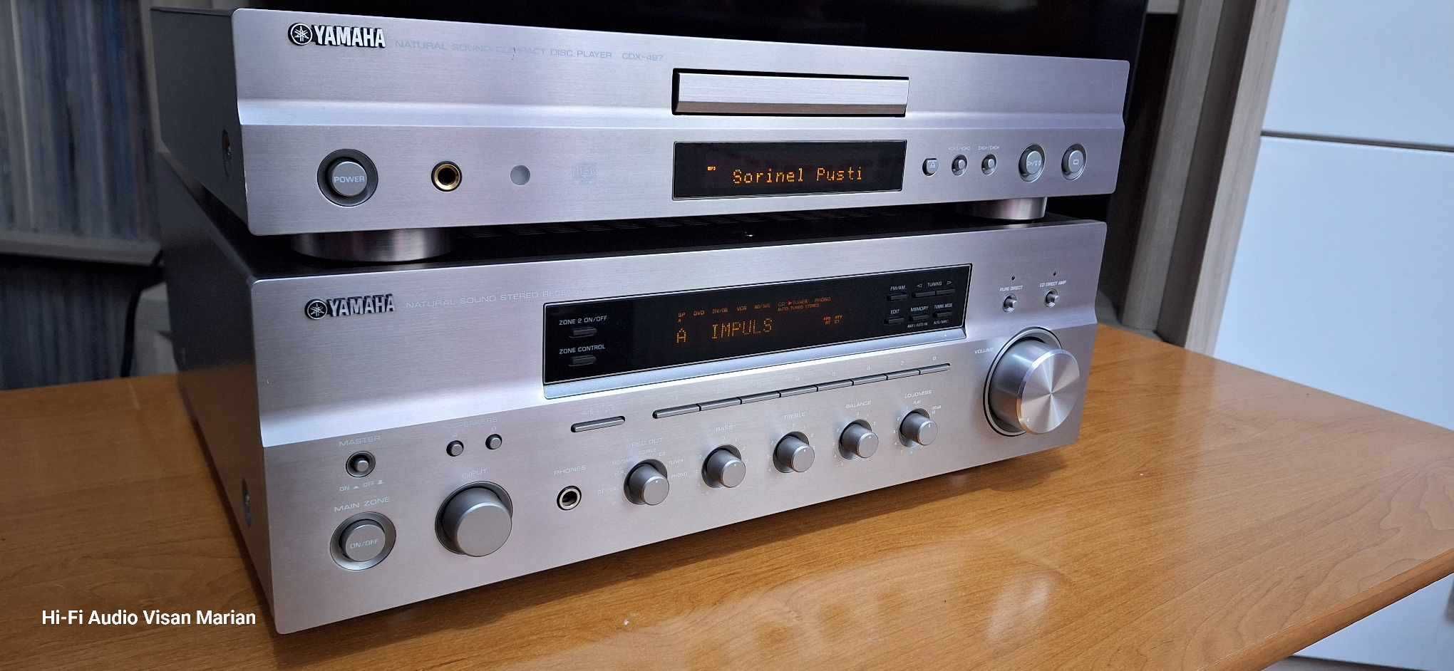 Amplituner Yamaha RX-797+CD Yamaha CDX-497 Cu Telecomanda