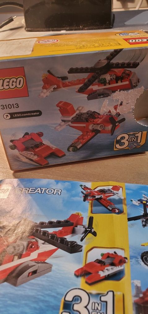 Lego Creator Elicopter 6-12 ani nr. 31013