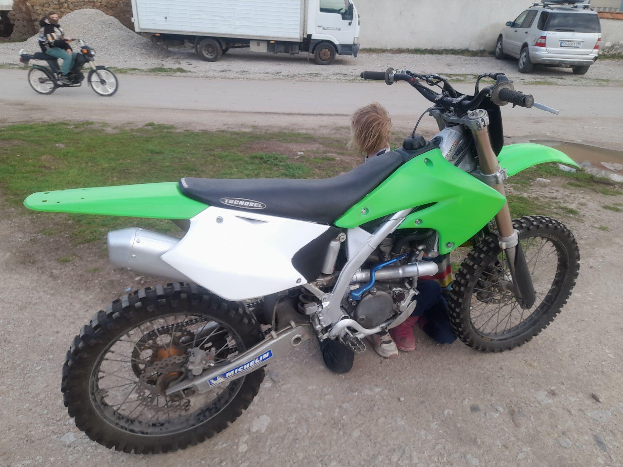 Кавазаки 250 2009год крос Cross Kawasaki