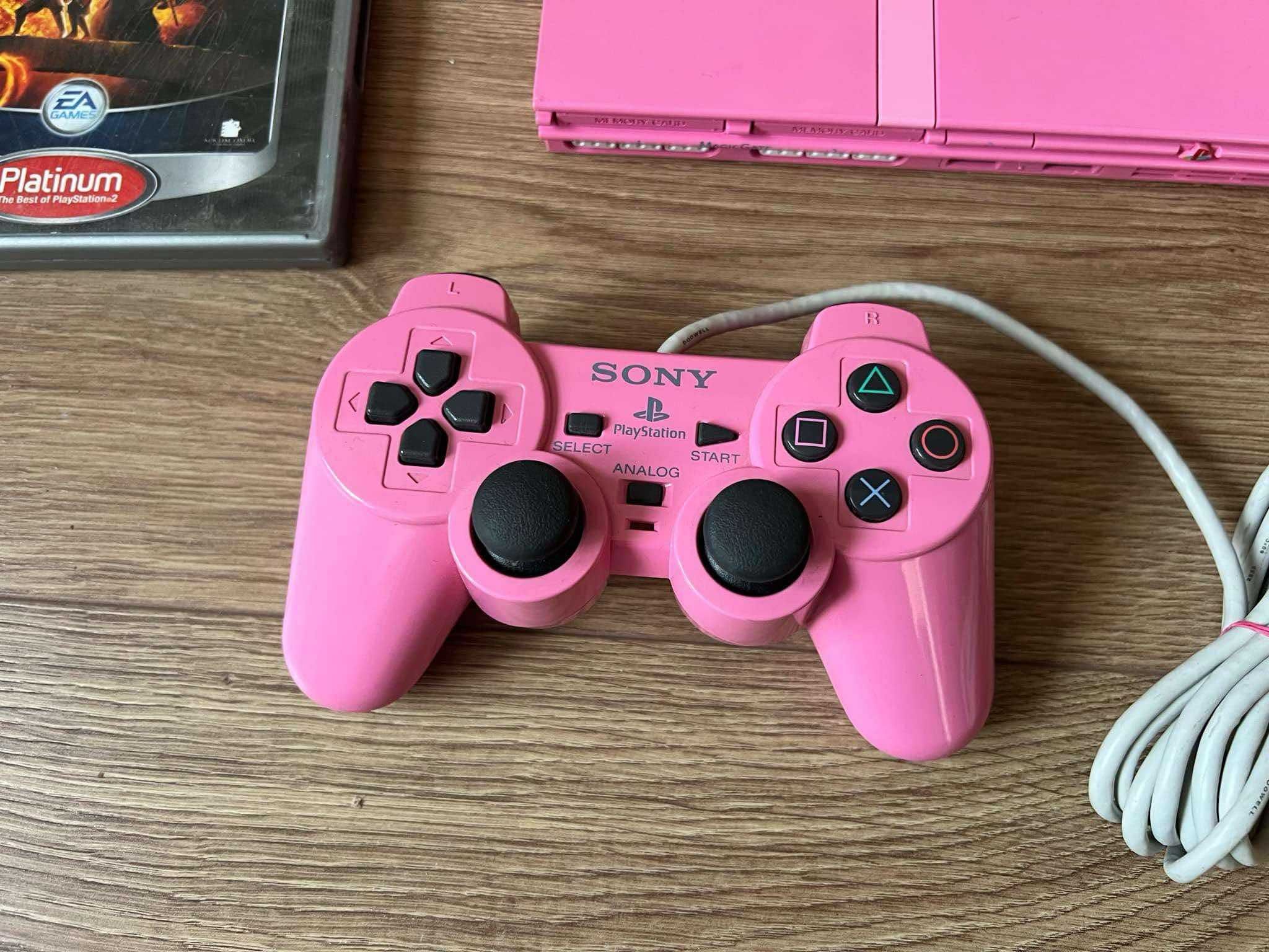 De colectie, retro, rara Sony Playstation 2 PS2 ROZ PINK editie rara
