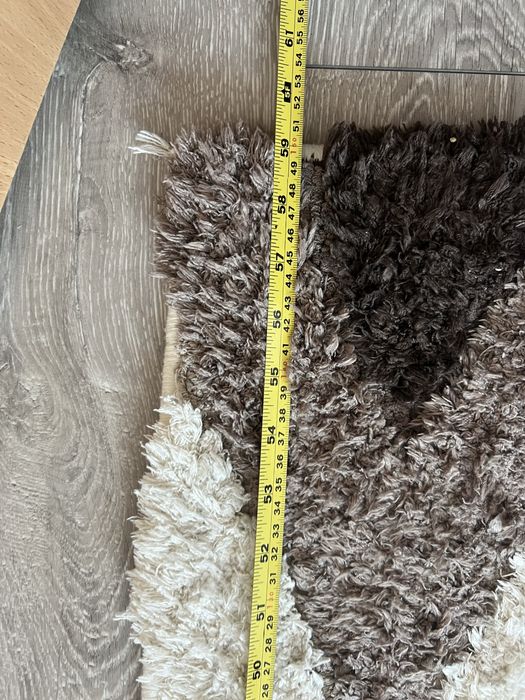 Covoare pufoase  fir lung 3 buc