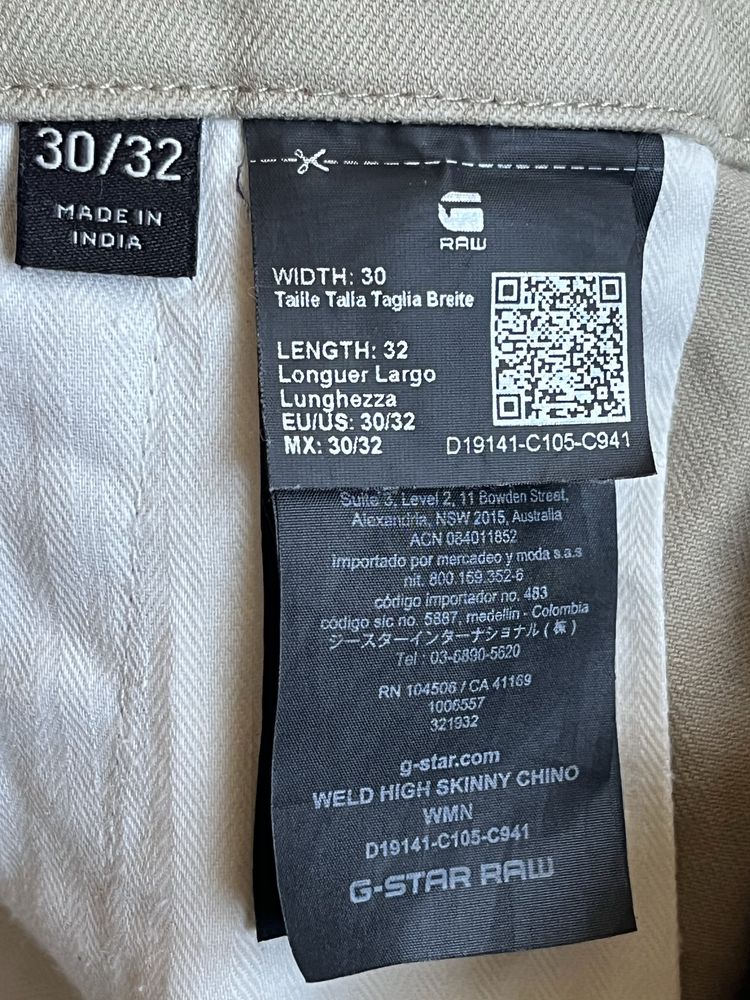 G Star RAW : 30 размер / Оригинал
