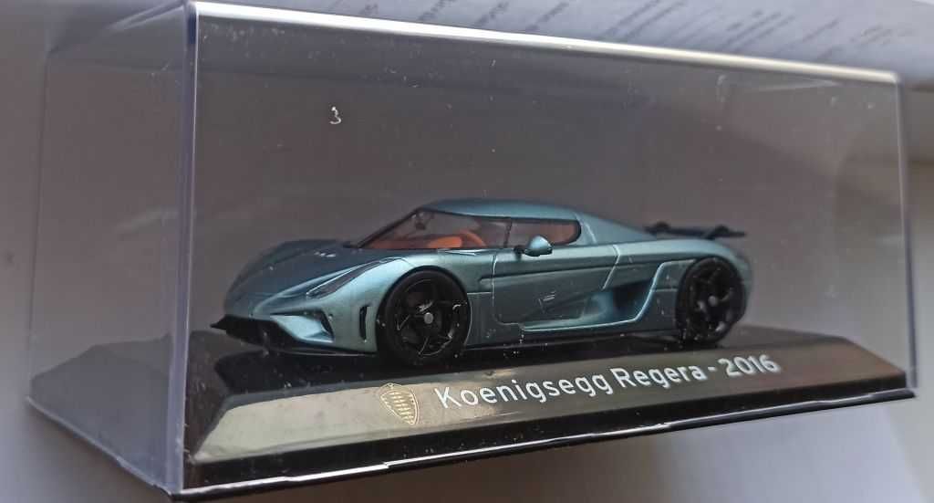 Macheta Koenigsegg Regera 2016 - IXO/Altaya 1/43 Supercars