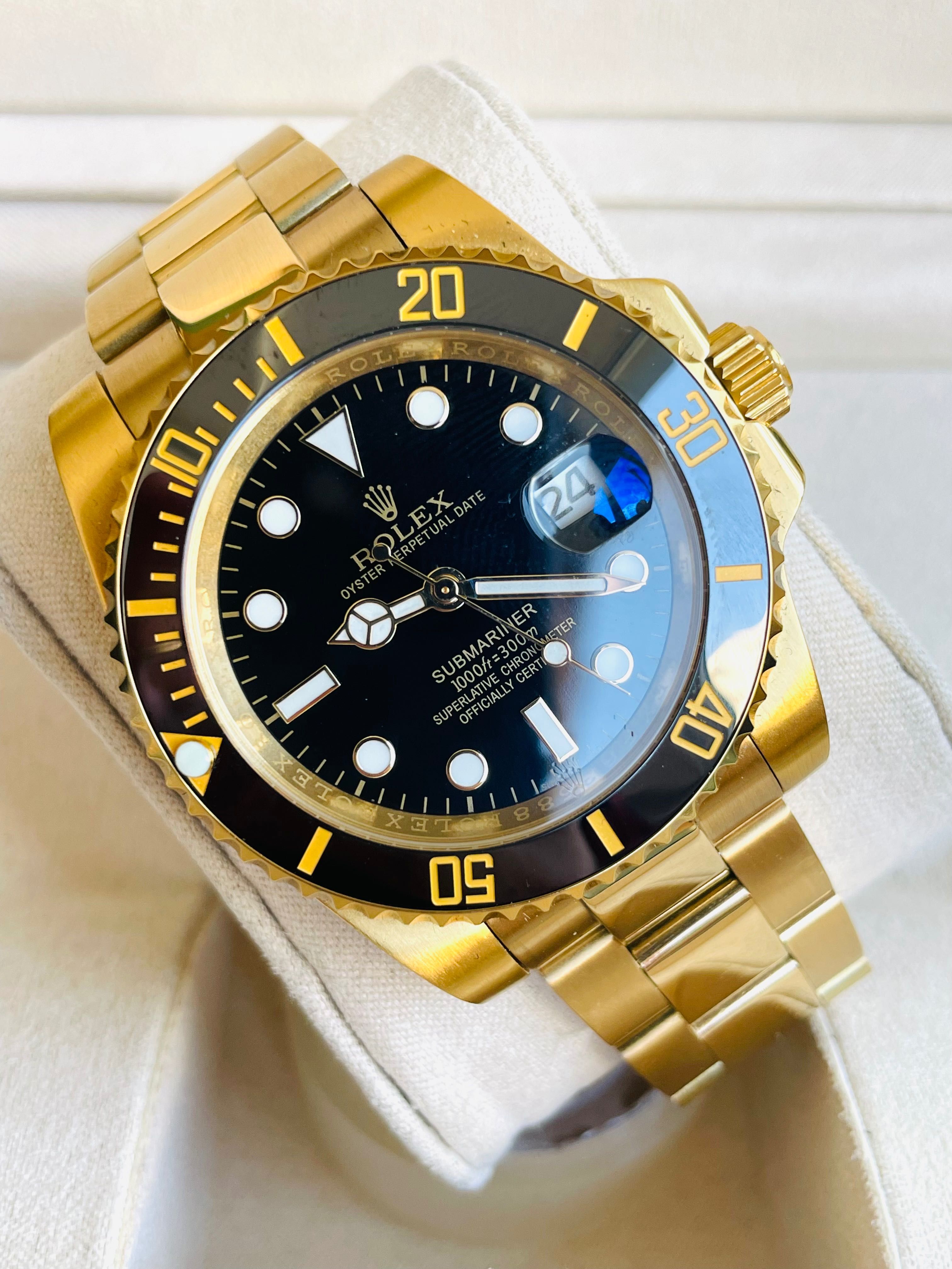 Rolex Submariner Automatic Gold Premium + Garantie