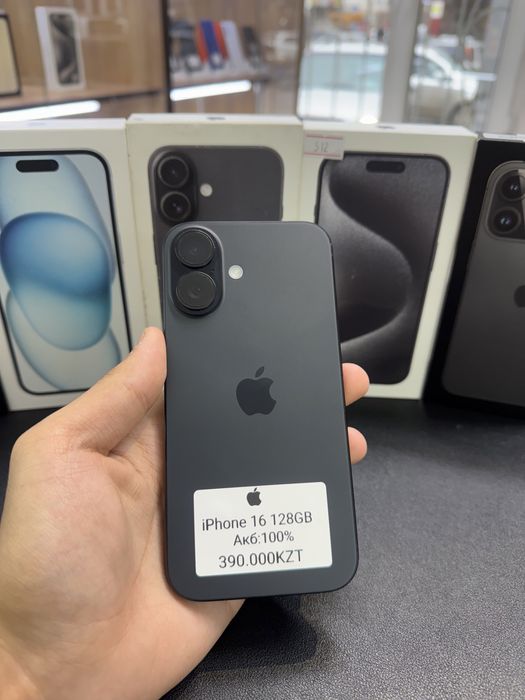 iPhone 16 128GB 100% 8ЦП