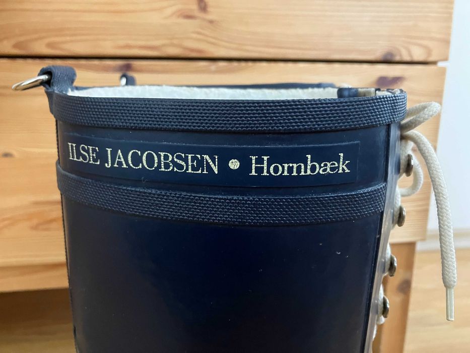 Гумени ботуши Ilse Jacobsen, номер 41, с връзки, ватирани отвътре