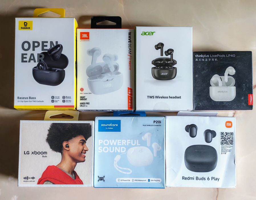 Căști audio In Ear noi, fullbox, diferite modele !