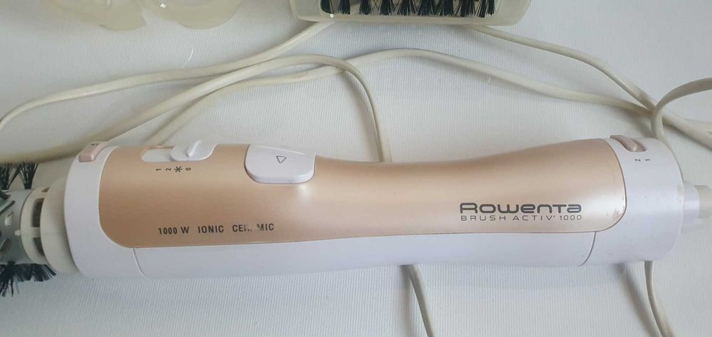Perie rotativa ROWENTA BRUSH ACTIVE 1000 invelis ceramic, aproape noua
