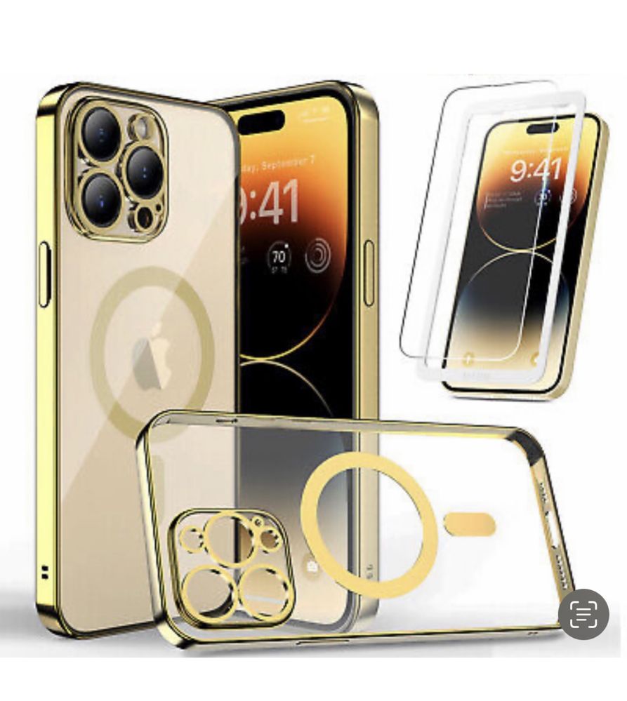 Iphone 12/13/14/PRO/PRO MAX  Husa Tpu Camera Protect + Folie Sticla