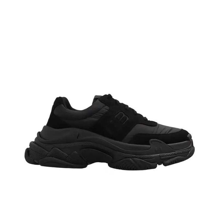 Обувки Balenciaga Triple S Nylon Black кецове сникърси маратонки