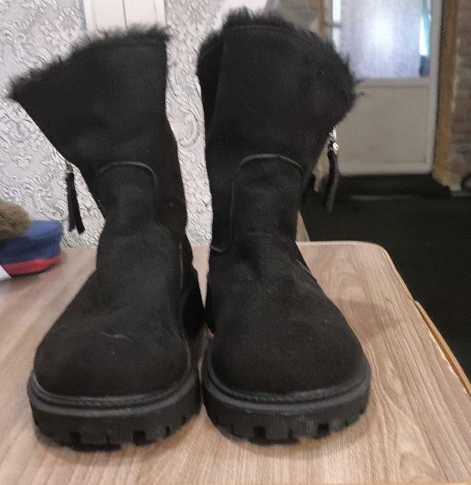 Зимние полусапожки