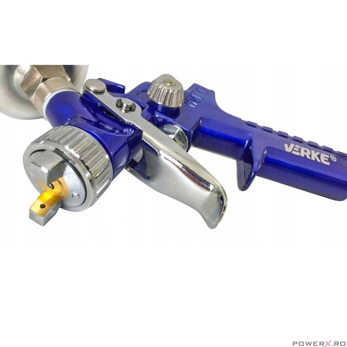 Pistol de vopsit profesional cu rezervor HVLP 125ml 0.8mm