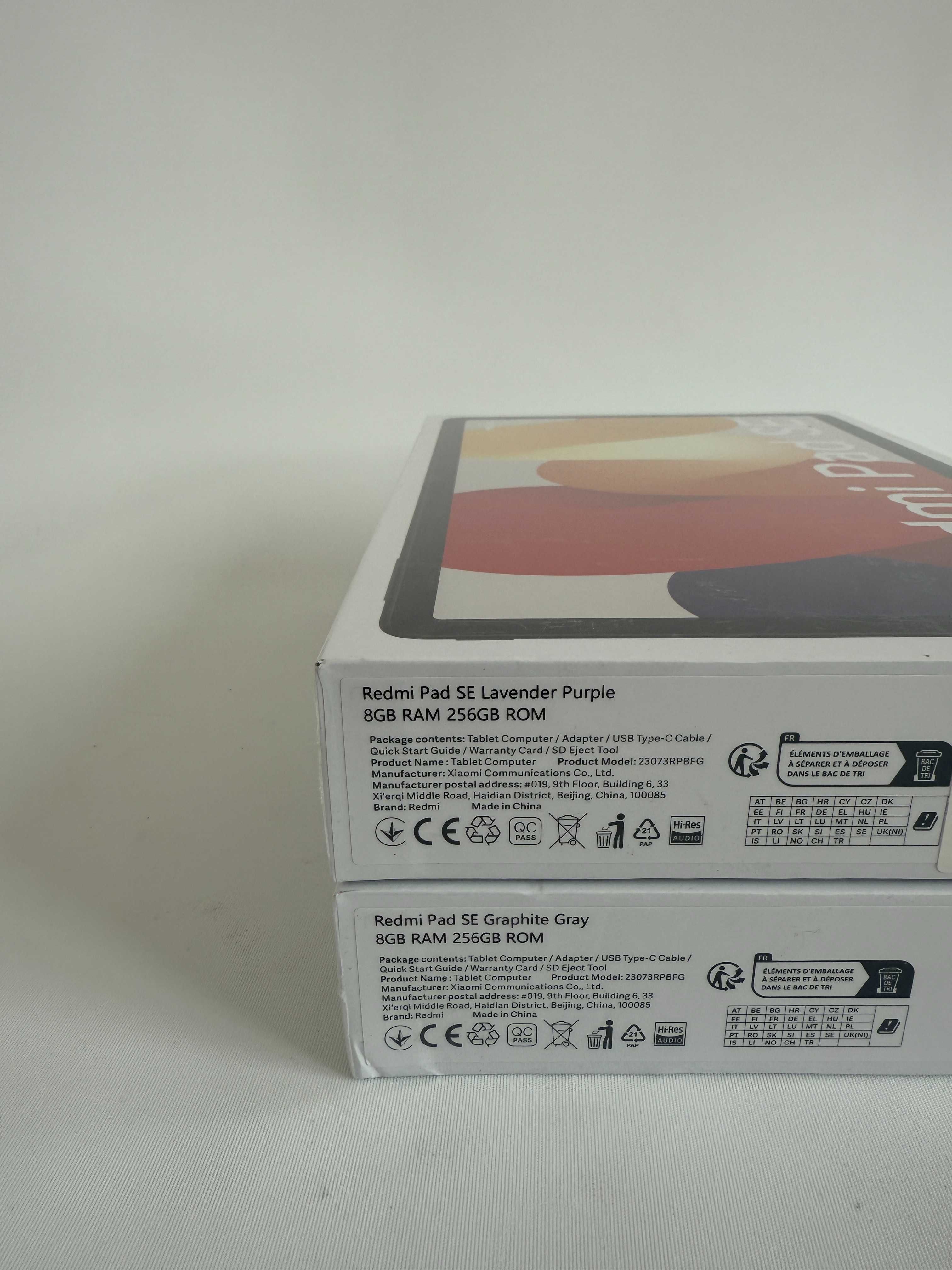 Redmi Pad SE 256gb 8gb ram lavender purple/graphite gray