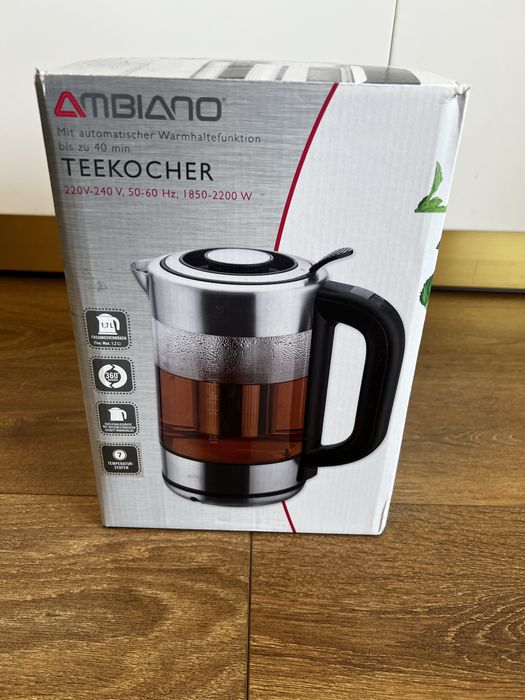 Fierbator ceai nou Ambiano