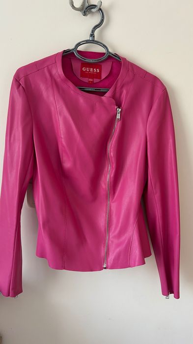 Сако фина  еко кожа , GUESS, размер М-L с цип