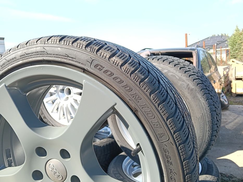 Jante R18 Audi/Vw + Anvelope 225/40/R18 Goodride Winter