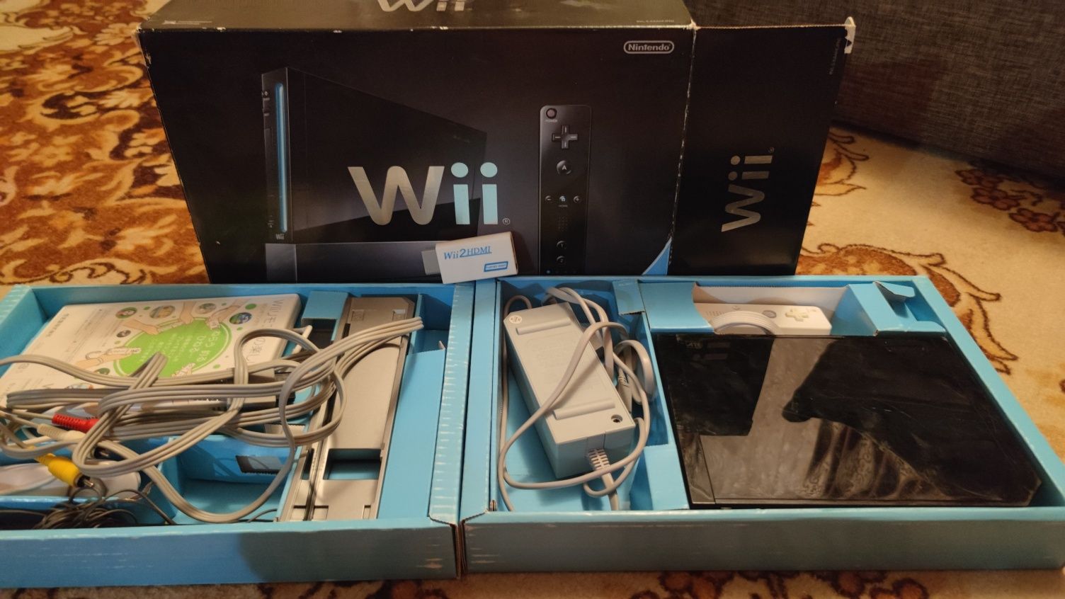 Nintendo wii + wii2hdmi