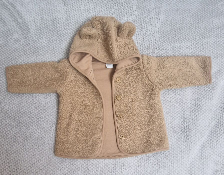 Jacheta pufoasa H&M unisex 4-6 luni