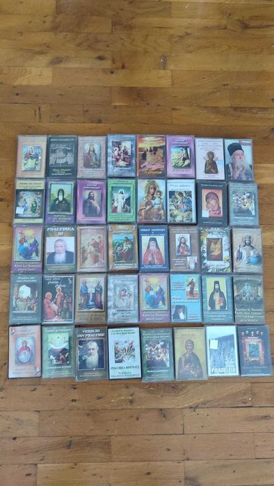 Casete/cd/dvd cu predici și muzică religioasă