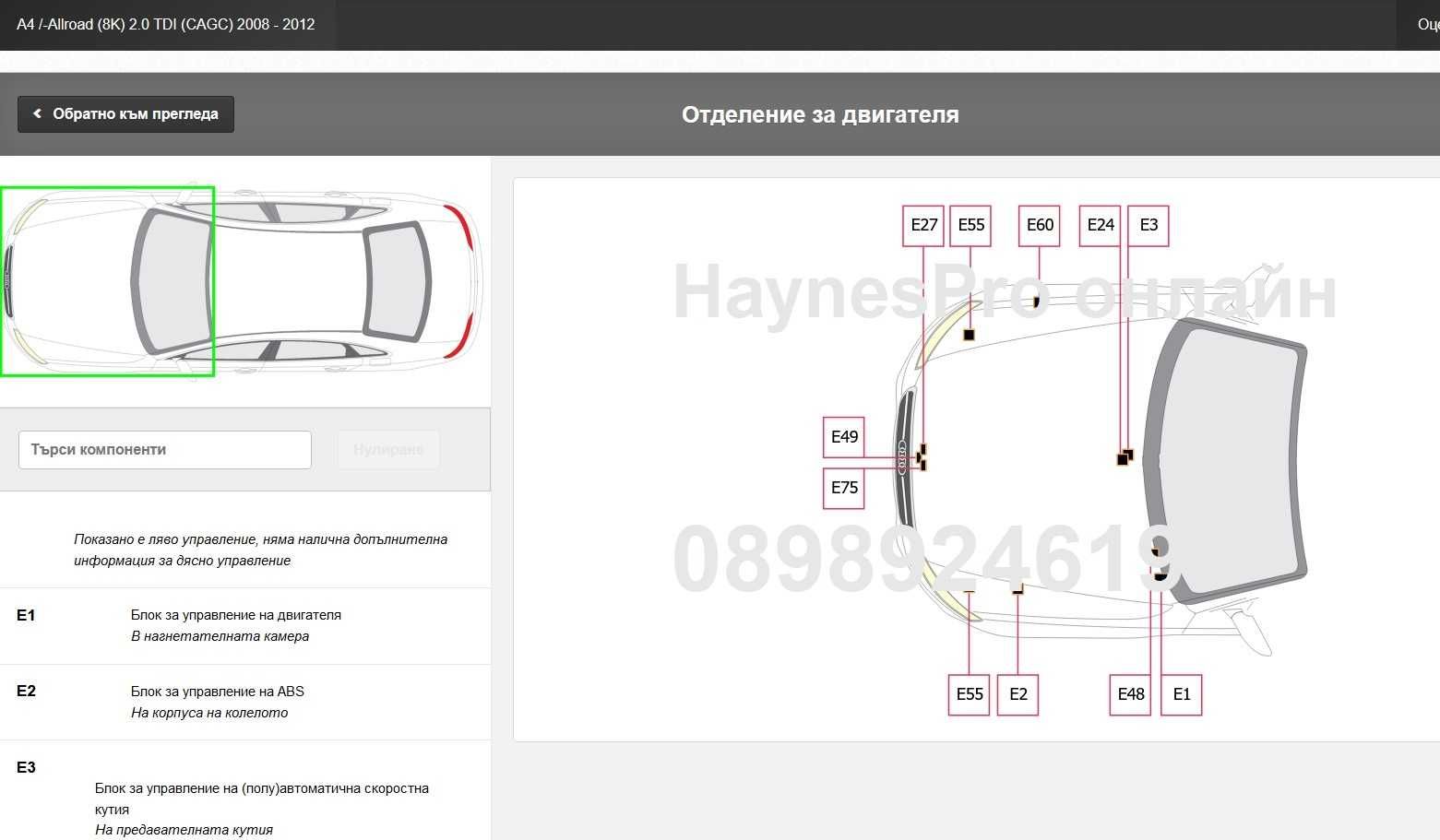 HaynesPro Онлайн версия 2024 Български език Autodata