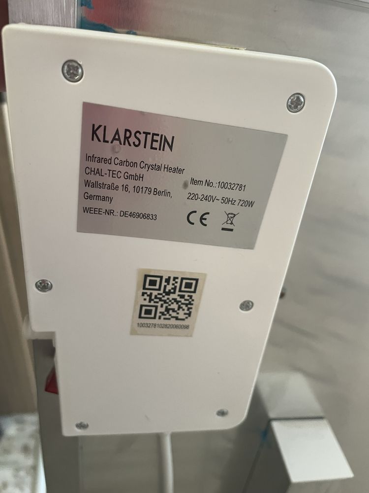 инфрачервен нагревател Klarstein