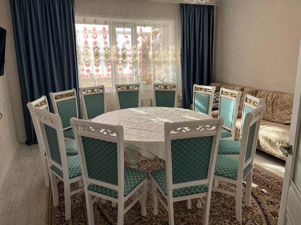 Стол круглый Кристал Версачи Милана кухня гостиный на заказ Наличи сту