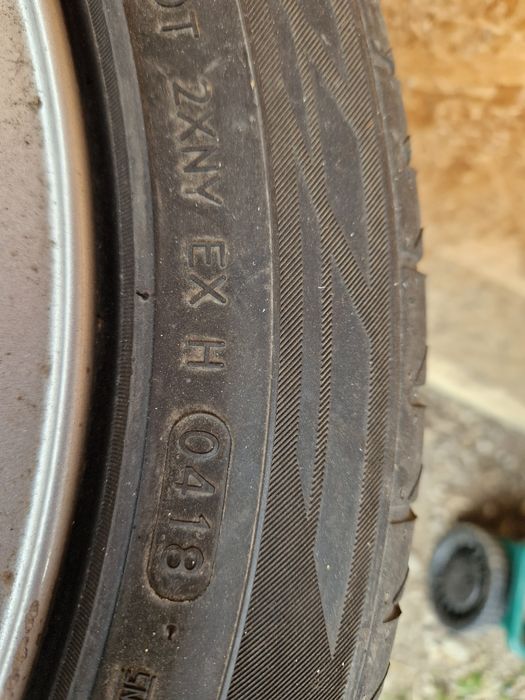 Jante BMW r16 cu cauciucuri de vara